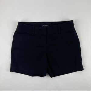 The Limited Shorts Womens Size 4 Black Flat Front